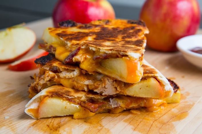 Bbq Chicken Apple Bacon Quesadillas Dennis Gourmet